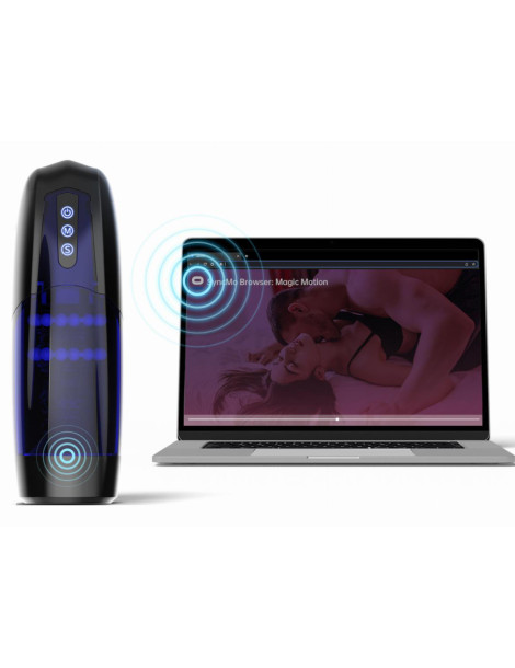 Interaktivní přirážecí a vibrační masturbátor Xone , Magic Motion (ovládání mobilem)