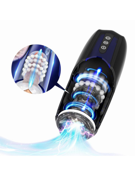 Interaktivní přirážecí a vibrační masturbátor Xone , Magic Motion (ovládání mobilem)