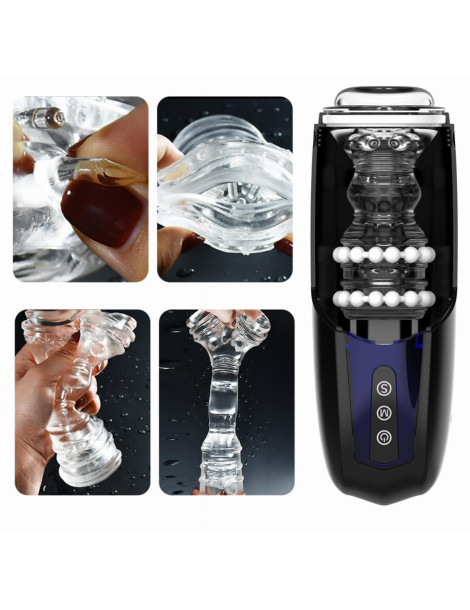 Interaktivní přirážecí a vibrační masturbátor Xone , Magic Motion (ovládání mobilem)