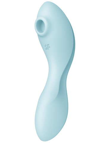 Stimulátor klitorisu/vibrátor Curvy Trinity 5+ , Satisfyer (ovládání mobilem)