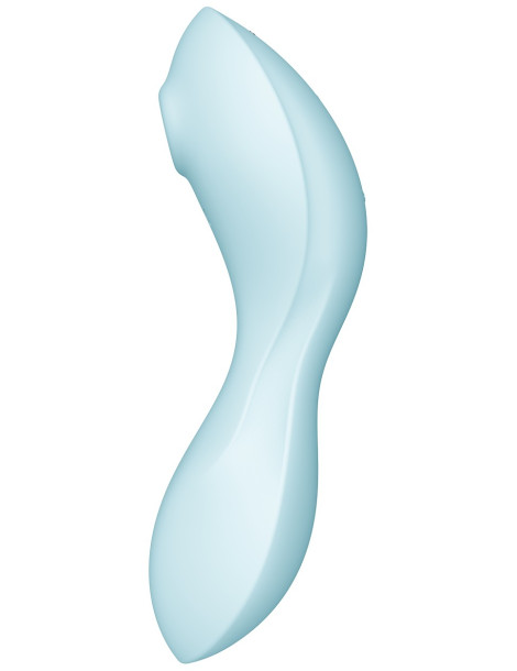 Stimulátor klitorisu/vibrátor Curvy Trinity 5+ , Satisfyer (ovládání mobilem)