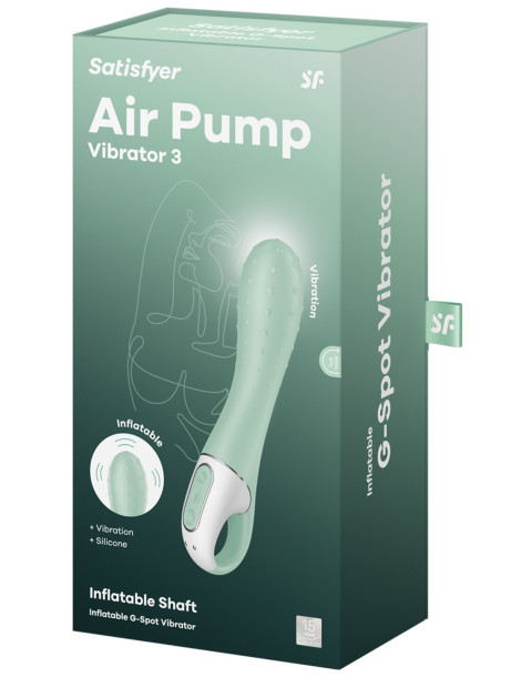 Nafukovací vibrátor Air Pump Vibrator 3 , Satisfyer