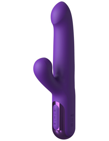 Přirážecí vibrátor s králíčkem Fantasy For Her , Pipedream