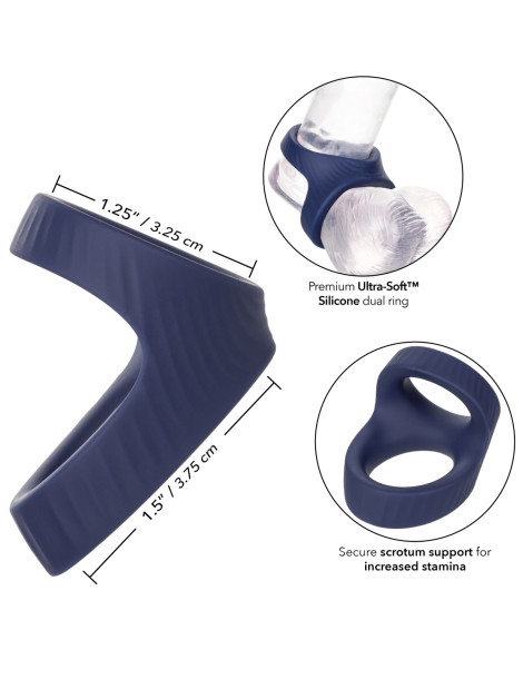 Dvojitý erekční kroužek Viceroy Max Dual Ring , California Exotic Novelties