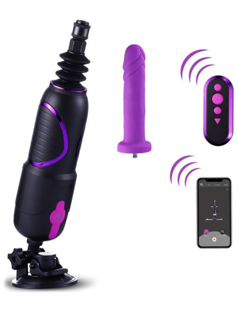 Kompaktní šukací stroj (+ dálkový ovladač) Premium Travel FuckMachine 2.0 , Hismith