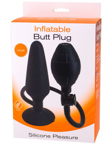 Nafukovací anální kolík s přísavkou Large , Seven Creations