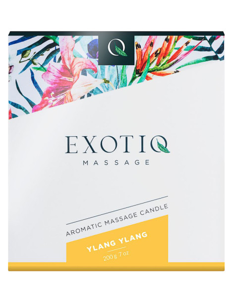 Masážní svíčka Ylang Ylang , Exotiq (200 g)