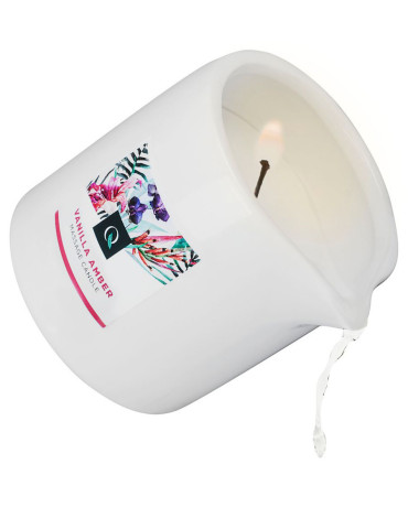 Masážní svíčka Vanilla Amber , Exotiq (200 g)