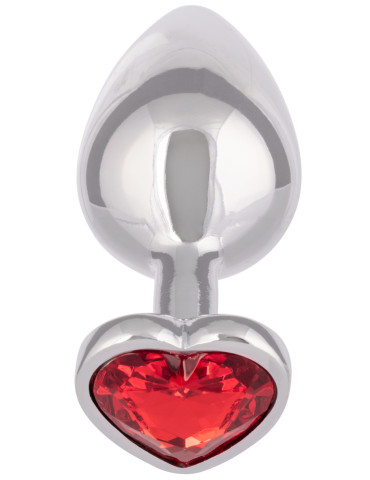 Kovový anální kolík se srdíčkem Jewel Large , California Exotic Novelties