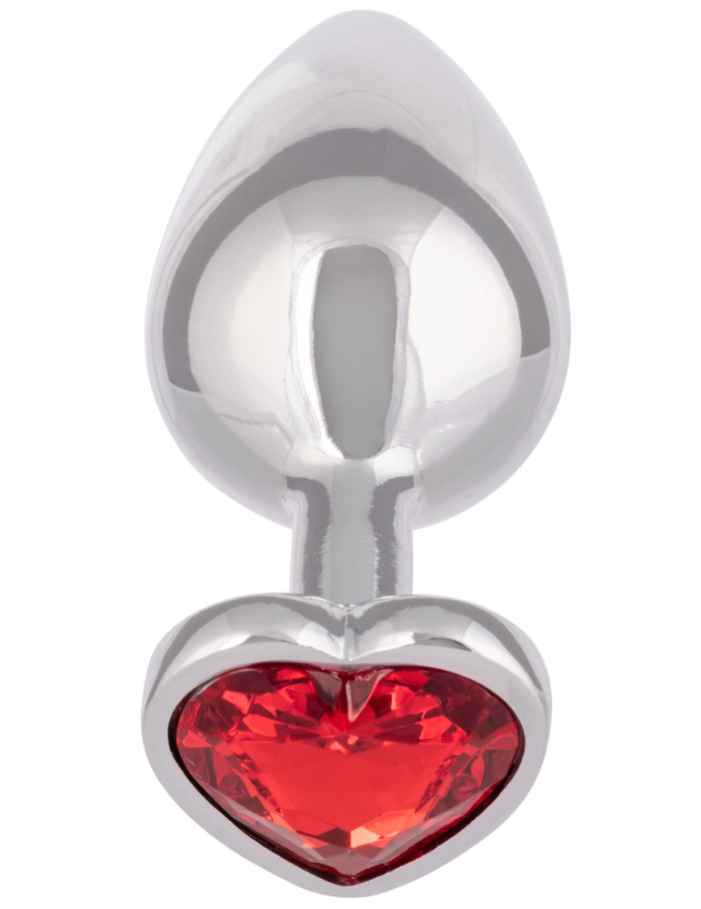 Kovový anální kolík se srdíčkem Jewel Large , California Exotic Novelties