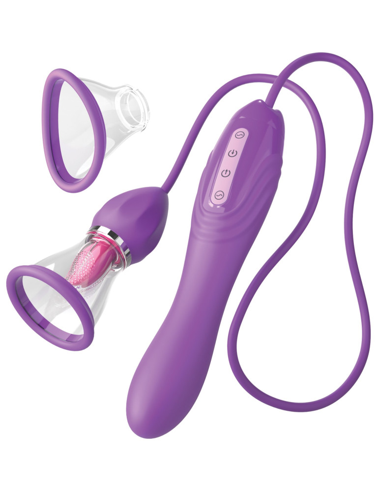 Vibrátor/stimulátor pro ženy Her Ultimate Pleasure Max , Pipedream