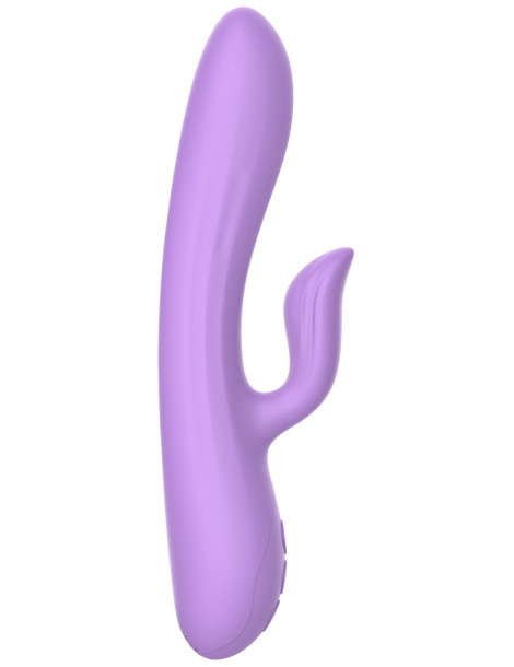 Vibrátor s králíčkem Essentials Purple Rain , Dream Toys