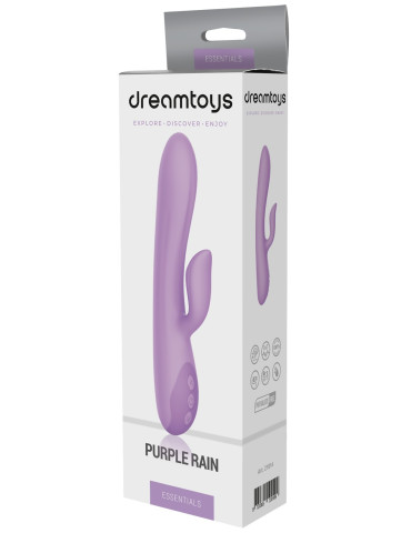 Vibrátor s králíčkem Essentials Purple Rain , Dream Toys