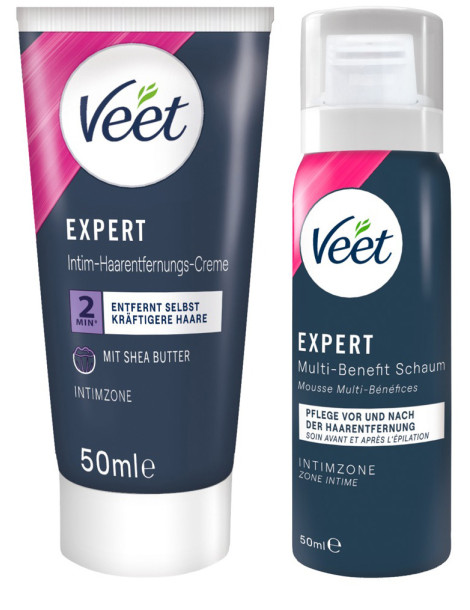 Depilační sada pro ženy EXPERT , Veet (2x 50 ml)