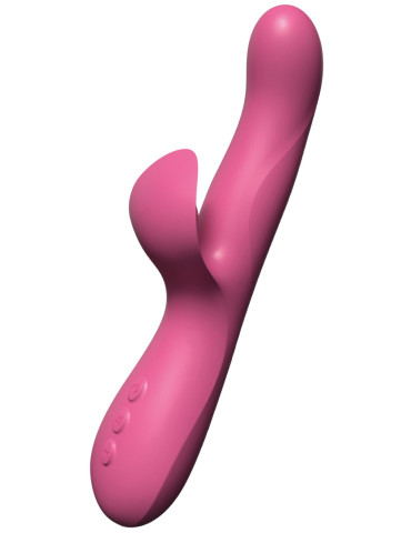 Přirážecí vibrátor s perličkami a králíčkem Venus II , TOYJOY