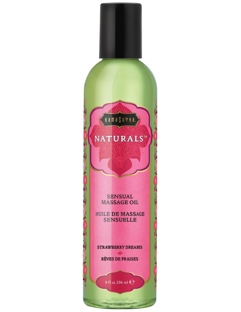 Masážní olej Strawberry Dreams , Kama Sutra (236 ml)