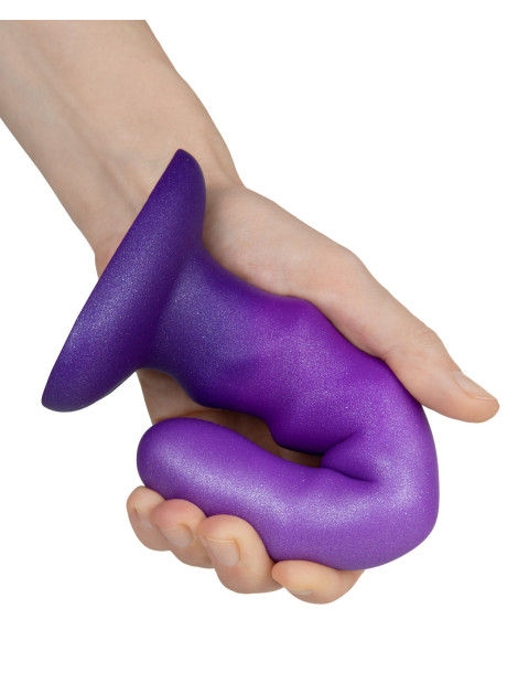 Dildo s přísavkou Flow Unicorn Purple , Lola Games