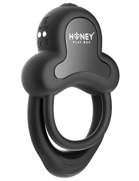 Dvojitý vibrační erekční kroužek ANELLO , Honey Play Box