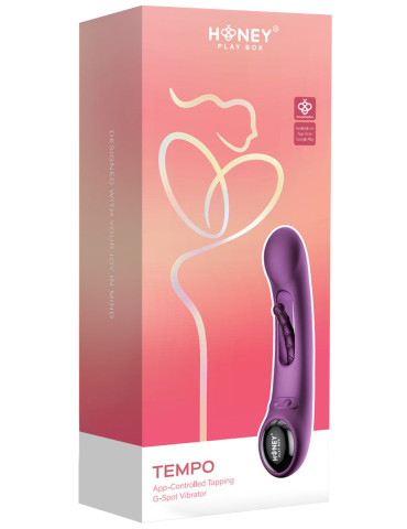 Vibrátor s pohyblivým jazýčkem TEMPO , Honey Play Box