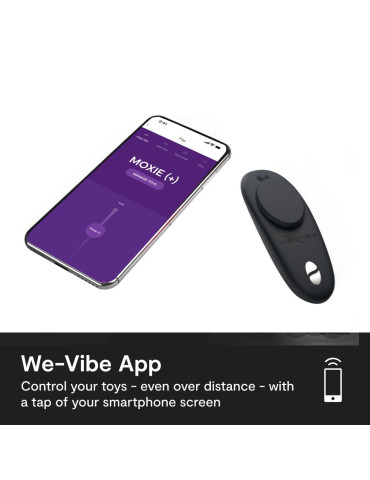 Vibrátor do kalhotek (+ dálkový ovladač) Moxie+ , We,Vibe