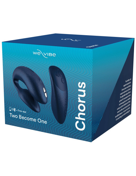 Tvarovatelný párový vibrátor (+ dálkový ovladač) Chorus , We,Vibe (cosmic blue)