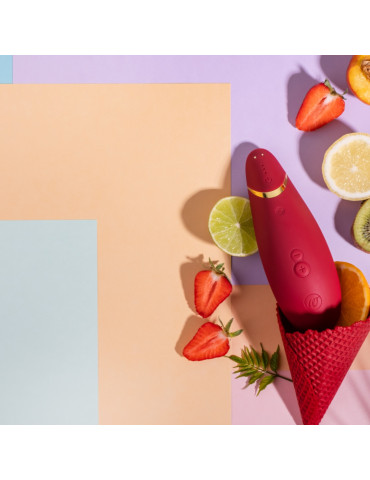 Stimulátor klitorisu Premium 2 , Womanizer (bordeaux)