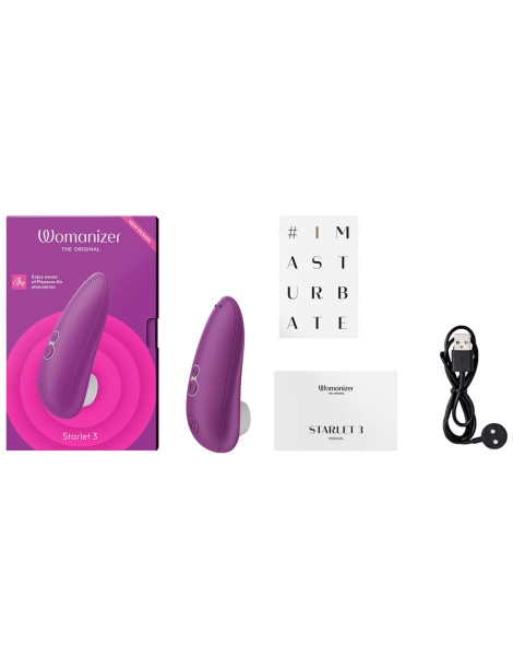 Stimulátor klitorisu Starlet 3 , Womanizer (violet)