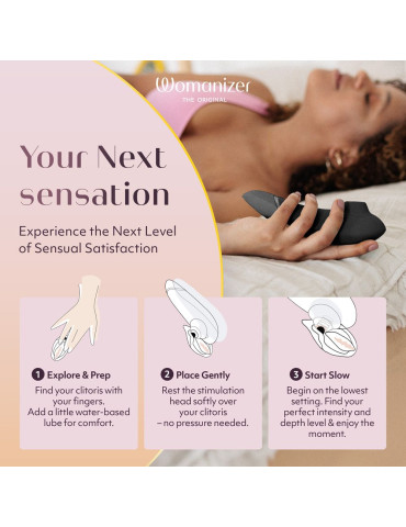 Stimulátor klitorisu Next , Womanizer (black)