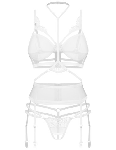 Set erotického prádla Premisis White , Obsessive