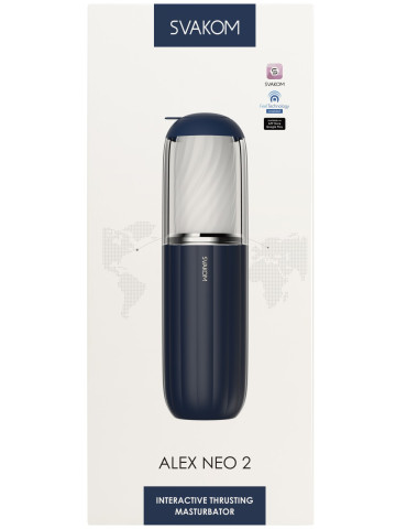 Interaktivní přirážecí masturbátor Alex Neo 2 , Svakom