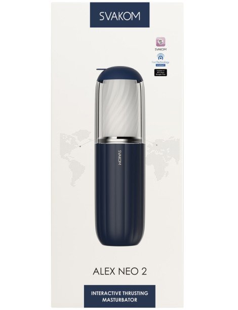 Interaktivní přirážecí masturbátor Alex Neo 2 , Svakom