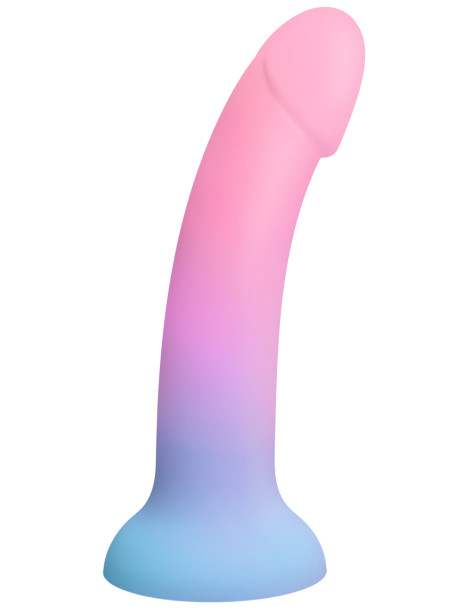 Silikonové dildo s přísavkou Dildolls Utopia L , Love to Love