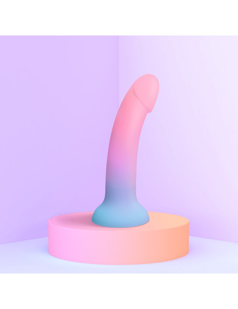 Silikonové dildo s přísavkou Dildolls Utopia L , Love to Love