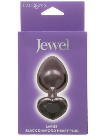 Kovový anální kolík se srdíčkem Jewel Large , California Exotic Novelties
