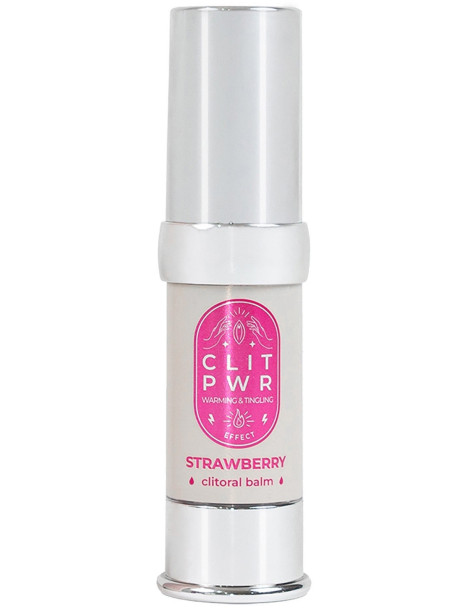 Stimulační balzám na klitoris Clit Pwr Strawberry , Secret Play (15 ml)