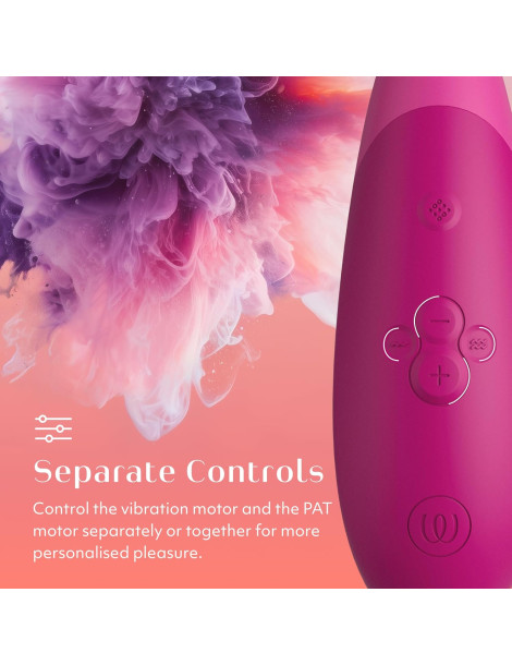 Pulzační a vibrační stimulátor klitorisu Enhance , Womanizer (vibrant pink)