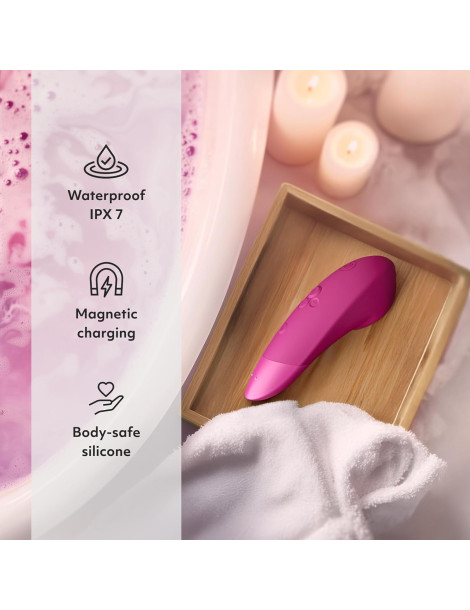 Pulzační a vibrační stimulátor klitorisu Enhance , Womanizer (vibrant pink)