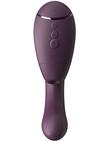 Vibrátor s pulzační stimulací klitorisu Next Duo , Womanizer (dark purple)