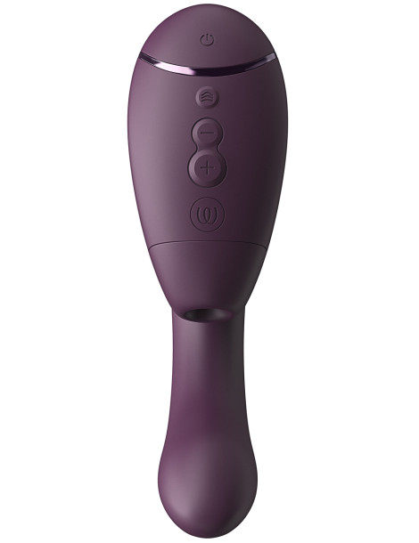 Vibrátor s pulzační stimulací klitorisu Next Duo , Womanizer (dark purple)