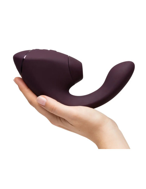 Vibrátor s pulzační stimulací klitorisu Next Duo , Womanizer (dark purple)