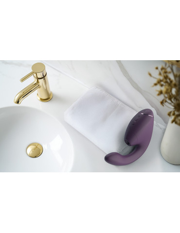 Vibrátor s pulzační stimulací klitorisu Next Duo , Womanizer (dark purple)