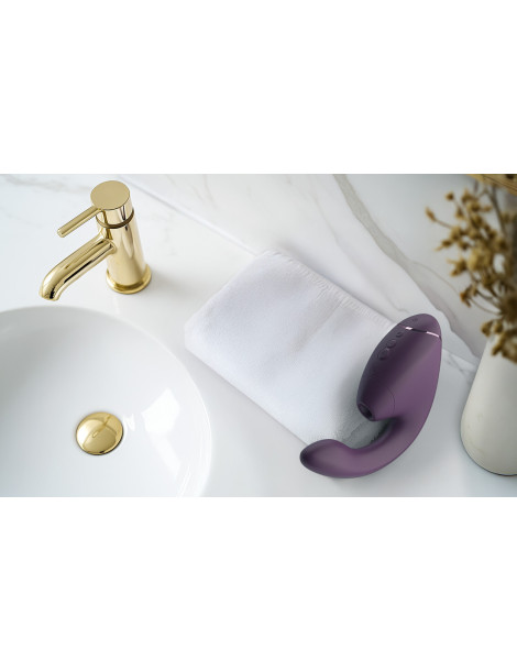 Vibrátor s pulzační stimulací klitorisu Next Duo , Womanizer (dark purple)