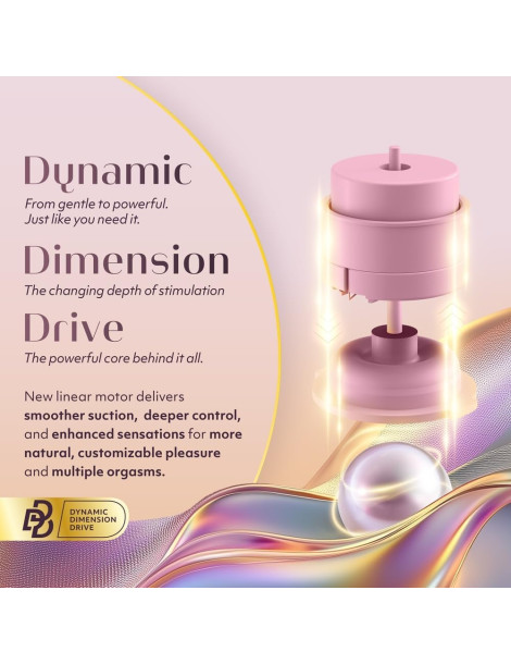 Vibrátor s pulzační stimulací klitorisu Next Duo , Womanizer (dark purple)