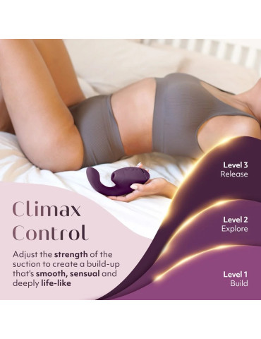 Vibrátor s pulzační stimulací klitorisu Next Duo , Womanizer (dark purple)