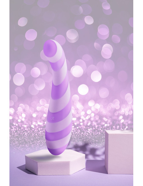 Vibrátor na bod G Glitz Purple Pleasure , Dream Toys