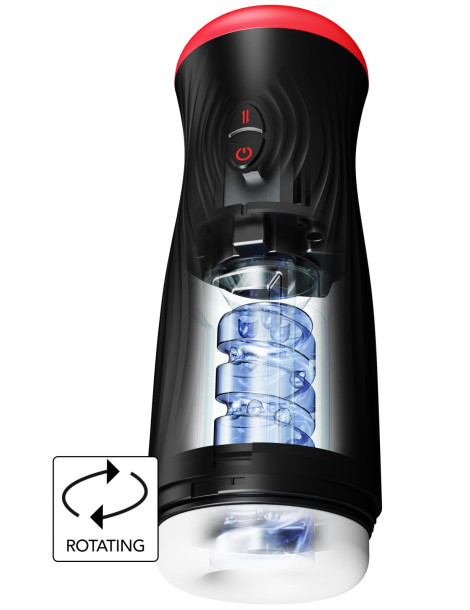 Přirážecí a rotační masturbátor Vortex Thrust , Hidden Desire