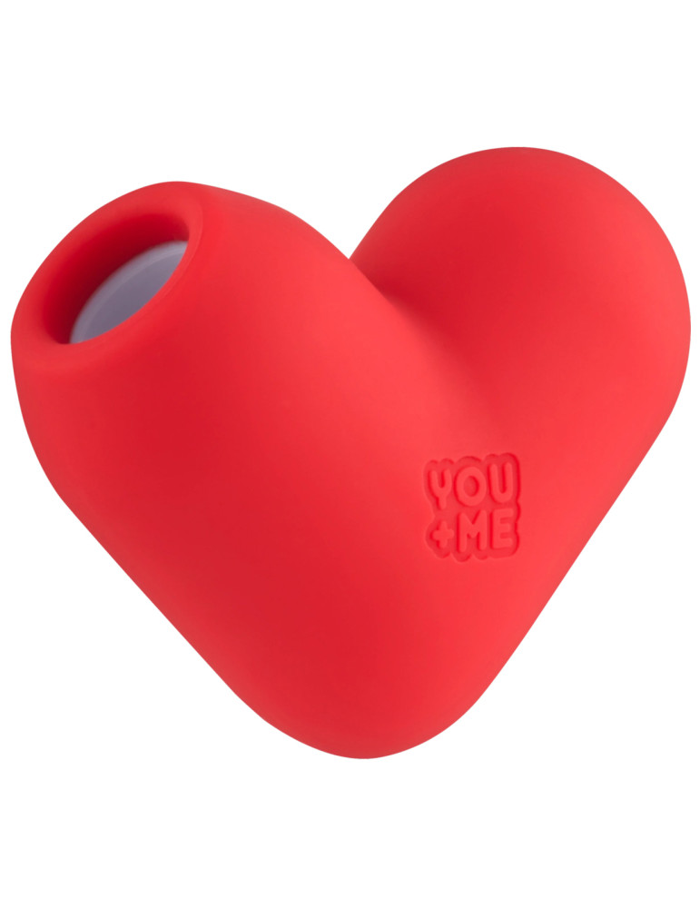 Pulzační a vibrační stimulátor klitorisu Heartbeat , YOU+ME