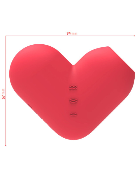 Pulzační a vibrační stimulátor klitorisu Heartbeat , YOU+ME