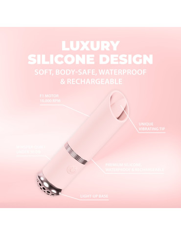 Vibrační stimulátor klitorisu s jazýčkem Luxe , Loveline