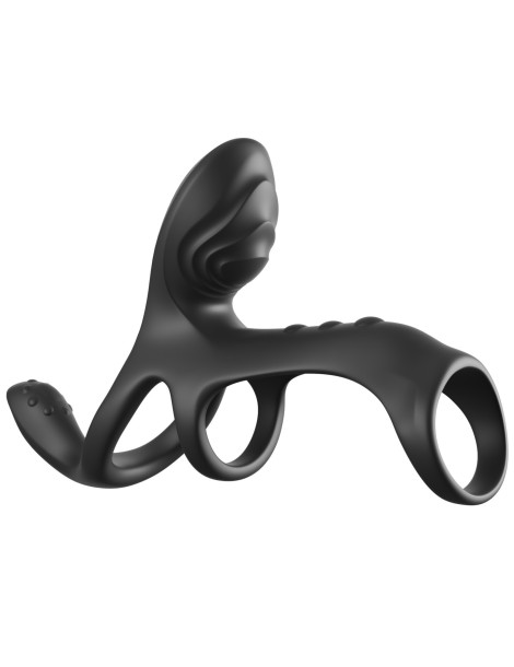 Párový vibrátor s kroužky na penis Ultimate Couples Cage Max , Pipedream